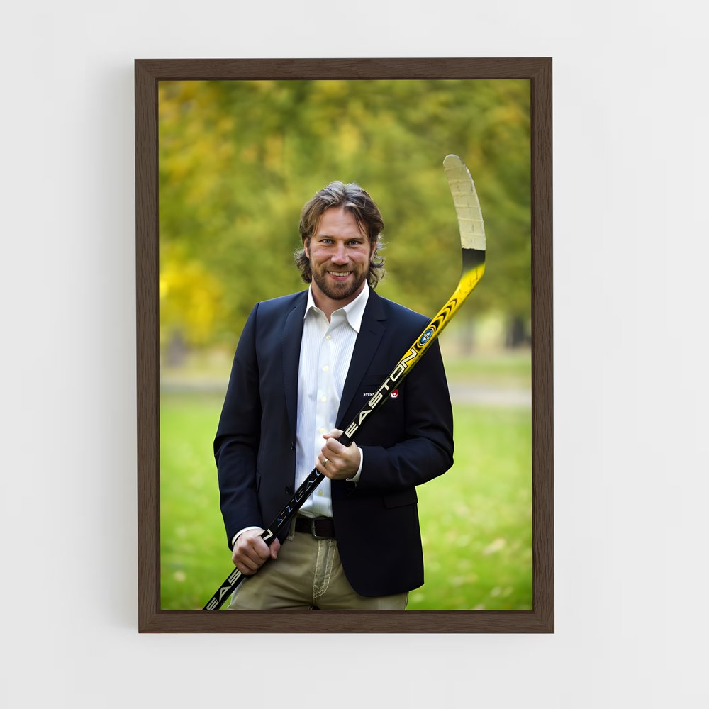 Poster Peter forsberg – affiche Hockey sur glace (vue 5)